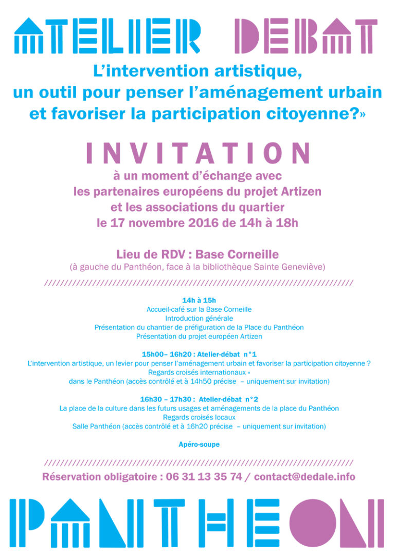Affiche AtelierDebat